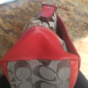 Coach handbag with matching wallet